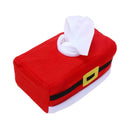 Christmas Decoration Buckle Christmas Tissue Box Cover Xmas Napkin Holder
