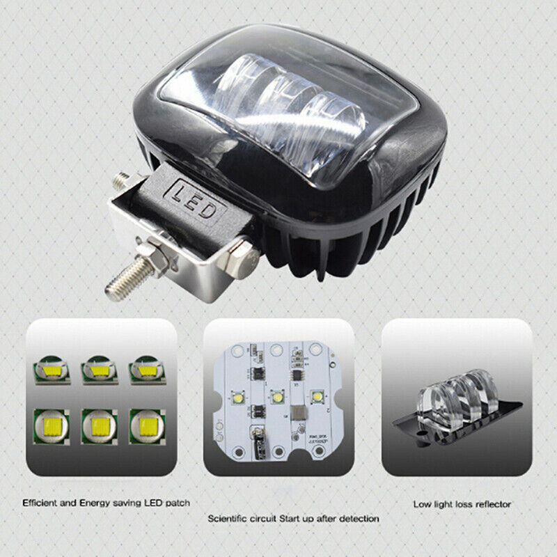 30W Spot Flood Combo Beam LED Offroad Work Light Car Boat Truck Driving Fog FT