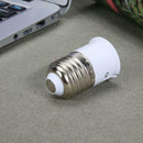 E27 to B22 Converter Light Adapter Lamp Holder Lighting Parts(White)