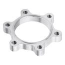 2Pcs Bike Freewheel Threaded Hubs Disk 6Bolt Flange Adapter  Nut 48mm
