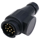 12V 13 Pin Trailer Plug Waterproof Trailer 13 Pole Electrical ConnectorB Hn
