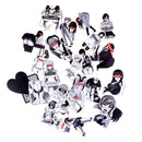 30pcs Waifu Stickers Anime Pinup Girl Laptop Love Vi Hn