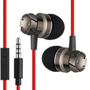 Sport Wired Stereo Bass Headset In Ear Earphones Headphone Earbuds 3.5mm Red