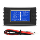 0-200V 10A Voltmeter Ammeter Digital Battery Tester Built-In Shunt Capacity