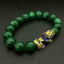 Feng Shui Pixiu Jade Wealth Protection Bracelet Good Bracelets Lucky H9U9