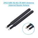 2PCS Car Roof Fender Radio AM FM Paddle Flat Antenna For 4G LTE Huawei ZTE