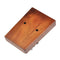 17 Keys Kalimba Wood Mahogany Mbira Thumb Piano Musical Instrument (Yellow)