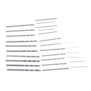 28Pcs Mini Micro HSS Twist Drill Bits Set Metric Sizes 0.3-3.0mm For PCB Cr