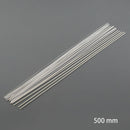 30 x Round Styrene ABS Rods 500mm ABS04 0.5/0.8/ 1/1.5/2/2.5 mm in Diameter