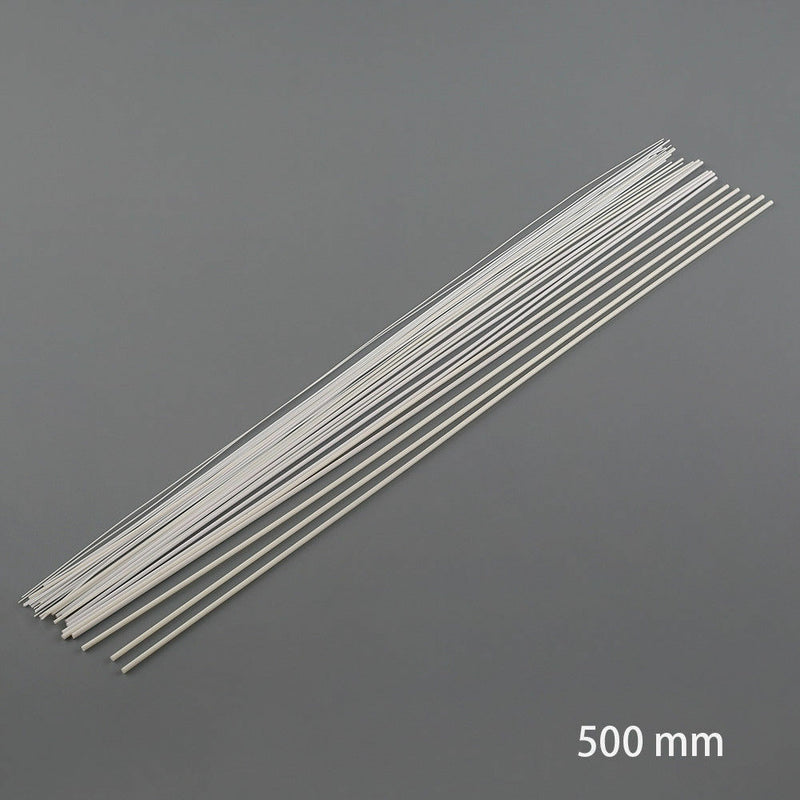 30 x Round Styrene ABS Rods 500mm ABS04 0.5/0.8/ 1/1.5/2/2.5 mm in Diameter