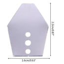10 pcs Fishing Swim Jig Blade Sheet Stainless Steel Breakwater Bait Accessories