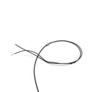 DIY Replacement 1.2m Audio Cable Repair Headset Wire Black and gray