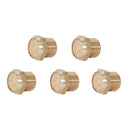 10pcs Silencer Pneumatic Air Muffler Air Flow Controller G1/8 Flat/Long Head