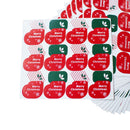 90X Christmas Stocking Santa Stickers Seal Label Cardmaking Scrapbooking CraftLJ