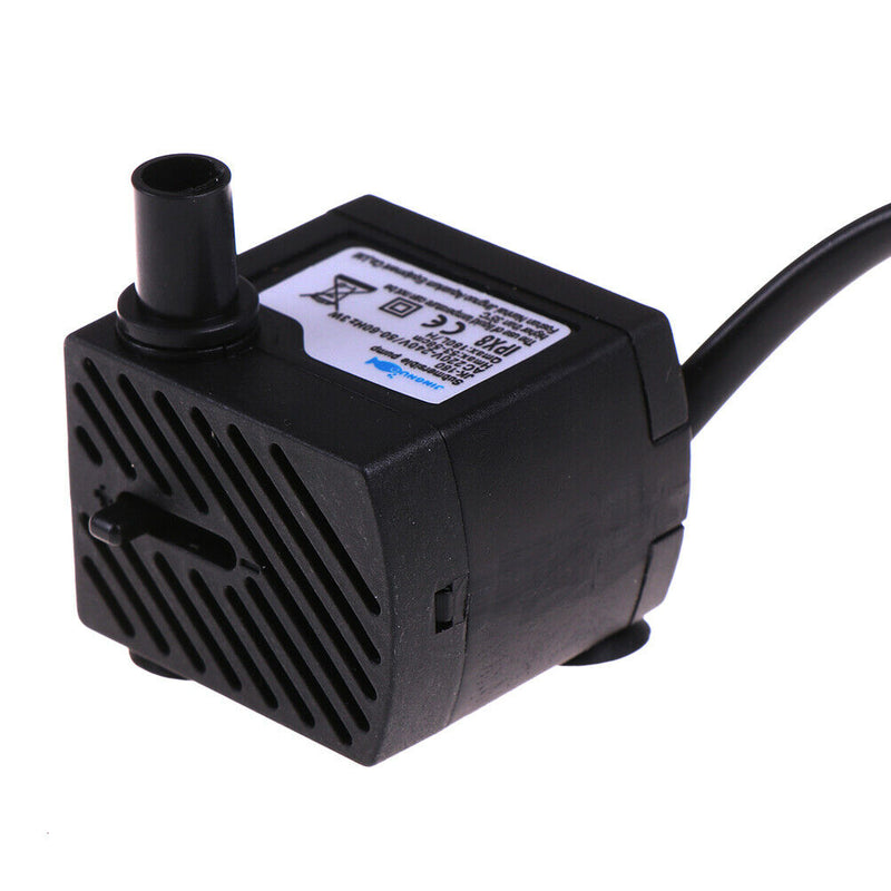 AC 220V Submersible Water Pump Aquarium Fountain Air Fish Pond Tank EU Plu OZ