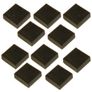 10pcs Solid Membrane Glue for Bamboo Flute Chinese Dizi Parts, 2 x 2 x 0.5cm
