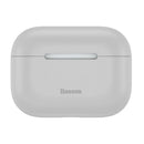 Baseus Silicone Bluetooth Earphone Case Cover Box for Airpods Pro (Grey) A