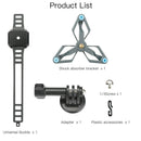 Metal Drone Accessories Action Panoramic Cameras Safe Shock Absorption Bracket