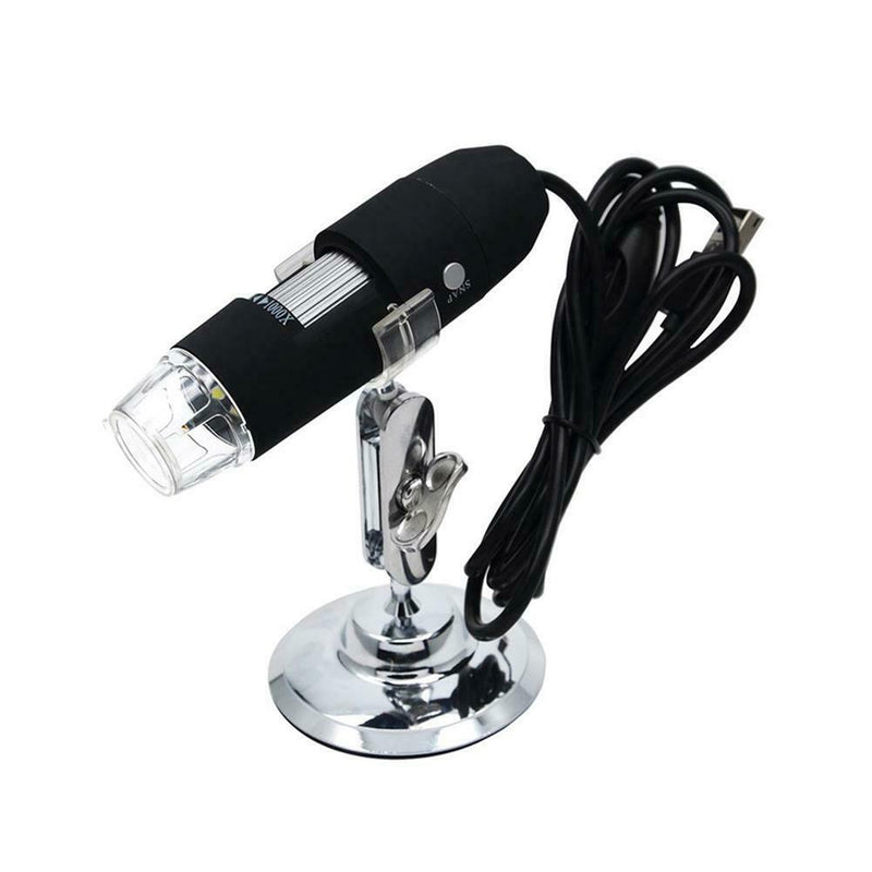 3 in 1 8 LED 1000X Digital 2MP HD 1080P Microscope Magnifier Video Camera  A