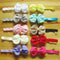 12pcs Kid Baby Girl Toddler Cute Chiffon Bowknot Headband HairBand Headwear