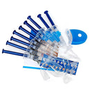 Teeth whitening 10 gels + 2 white teeth+ 1 white light +tray set