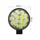 1Pcs 42W LED Work Light Spot Lamp Offroad Truck Tractor Boat SUV Work Light G3E4
