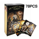 78Pcs Tarot Cards Moon Tarot Deck English Version Divination Party Game Cards
