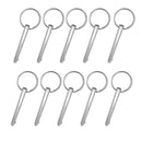 10pcs 5/16" Quick Release Pin for Bimini Top Deck Hinge 316 Stainless Steel
