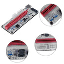 3 Power Ports PCI-E 1x to 16x Graphic Card Extender Card for ETH BTC Mining