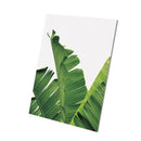 Tropical Palm Leaf Print Banana Leafs Wall Art Painting Picture on Canvas S