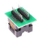 SOP16 to DIP16 Programmer Adapter Socket Converter Board 1.27 mm Pitch MU JR