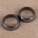 2xTwin Exhaust Gasket Donut Seal Fit For SPORTSMAN 600 700 800 Kawasaki KZ400-H1