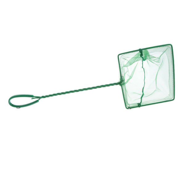 Set of 2, Aquarium Fish Tank Square Shrimp Small Betta Tetra Fish Net 10 & 6