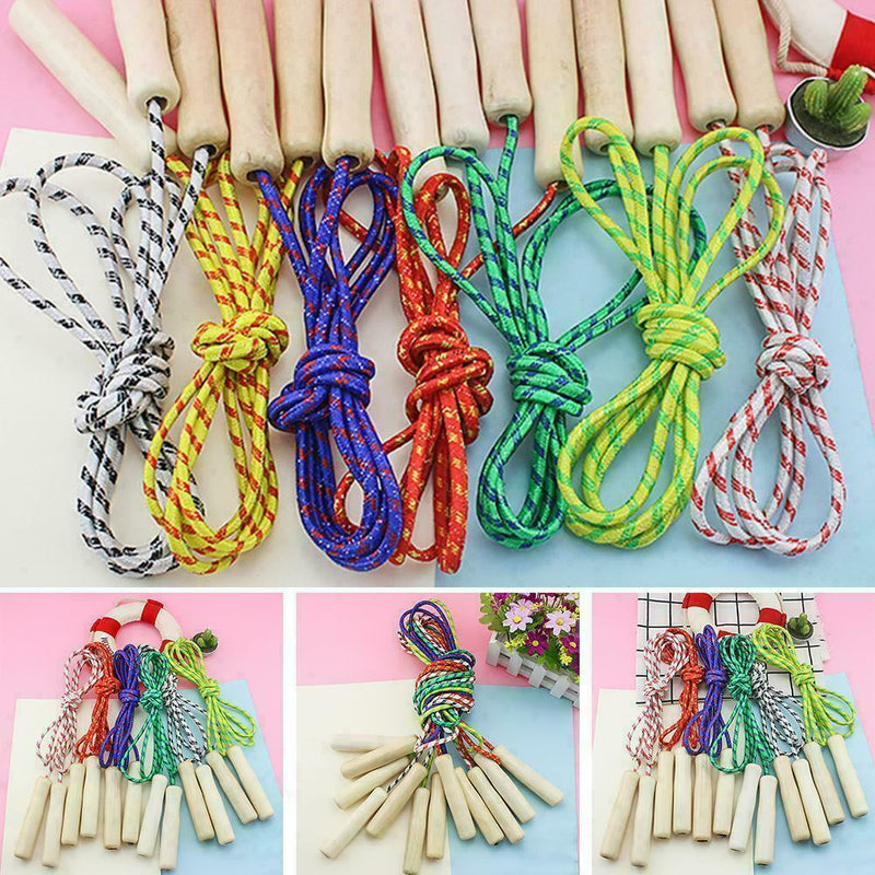 1* High Skipping Jump Rope Adjustable Skipping Training Exercise Kids Fo I0K2