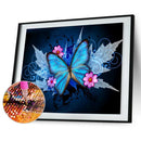 5D DIY Full Drill Diamond Butterfly Painting Embroidery Cross Stitch Decor