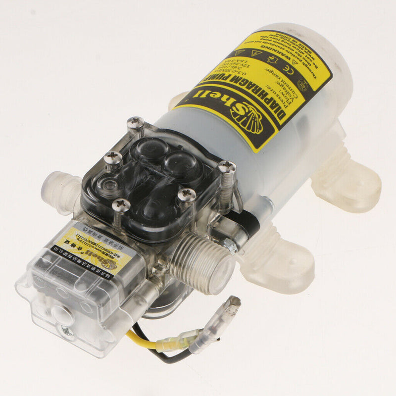 12V DC 60W Electrical Diaphragm Pump Portable Self Priming Variable Frequency