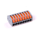 10PCS 8 Pin Universal Compact Wire Wiring Connector Conductor Terminal BlockME