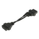 OBD1 to OBD2 Diagnostic Scanner Adapter Cable for Mitsubishi Hyundai