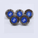 5PCS Dremel Accessories Sandpaper Sanding Flap Sanding Disc Set Polishing Wheel