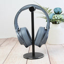 Aluminum Alloy Earphone Desktop Holder Non-slip Headphone Bracket (Black) A
