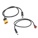 2Pcs XT60 T-plug High Performance TS100 Smart Soldering Iron Kit to DC5525 Cable