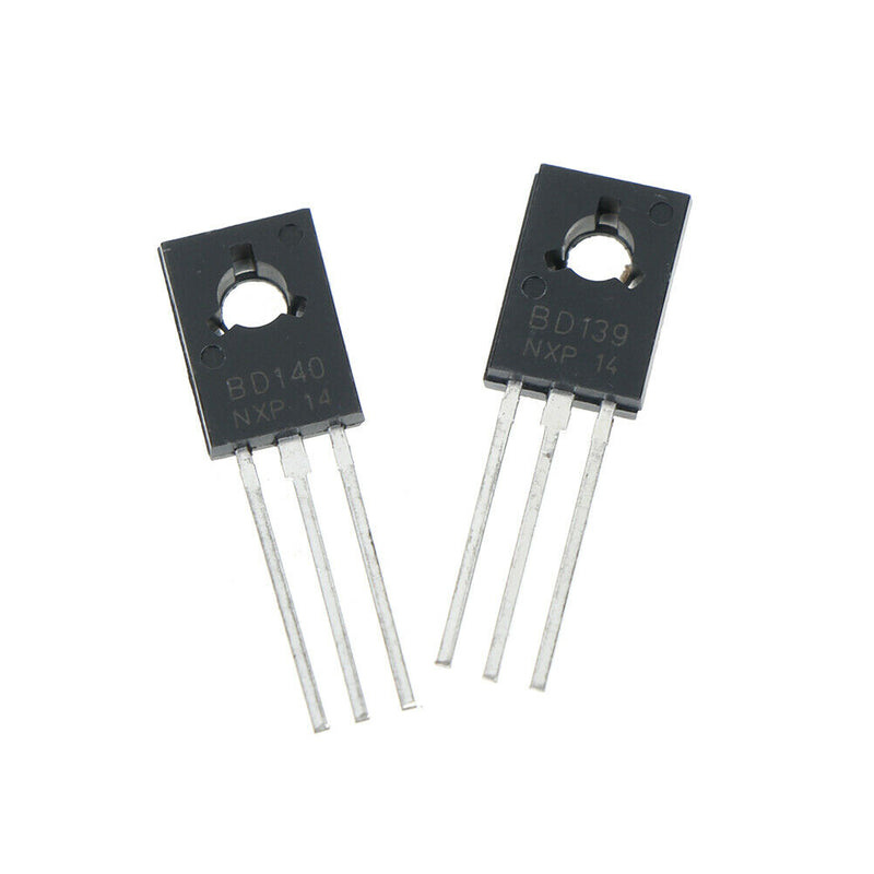 20Pcs BD139 BD140 ( BD140 10Pcs + BD139 10Pcs ) TO-126 power transistors SE