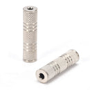 2x 3.5mm Female to Female Audio Adapter Connector Coupler Stereo F/F Extensi Ew
