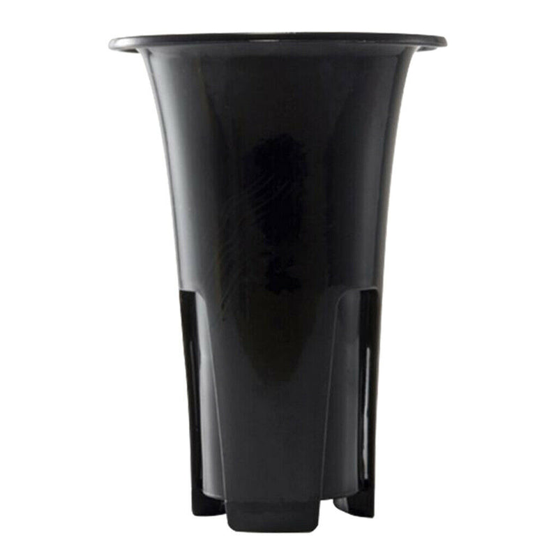 3x Plastic Plant Pots Garden Flower Pots Planters Indoor Outdoor Floral Planter