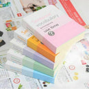 Mini Pocket Notebook Portable English Words Book Review Learning Note Memo Books