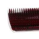 2X Cat Self Groomer, Wall Corner Groomers Soft Grooming Brush Massage Combs for