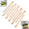 50PCS Wooden Waxing Wax Spatula Disposable Bamboo Sticks Kit Skin Beauty Tool FT