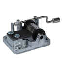 Mini Music Box cranked inner rotational Movement(-Musicï¼‰