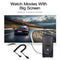Right Angled 90 Degree Micro HDMI to HDMI Cable Telescopic Spring HDMI Wire #gib