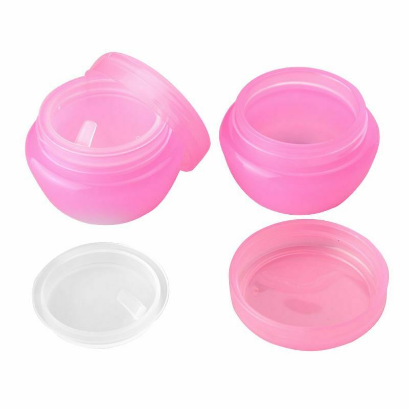 18pcs Travel Bottles Makeup Cosmetic Toiletries Liquid Containers Leak Proof